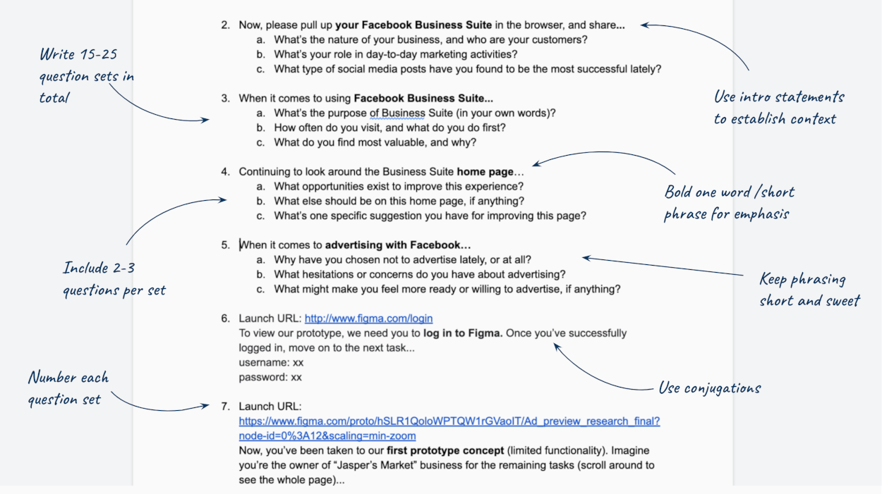 Detailed tips and tricks for the actual writing process of Research Tasks